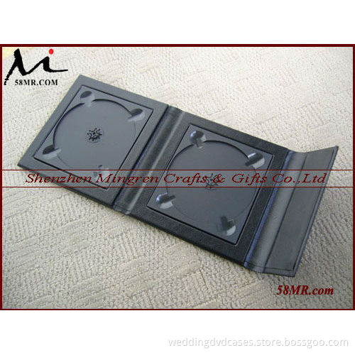 Wedding CD/DVD Cases Leather CD/DVD Cases,dvd presentation boxes